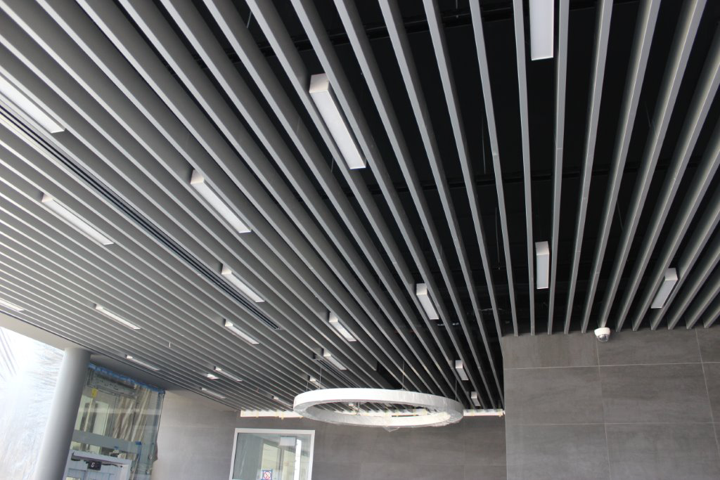 Baffles Ceilings And Lighting